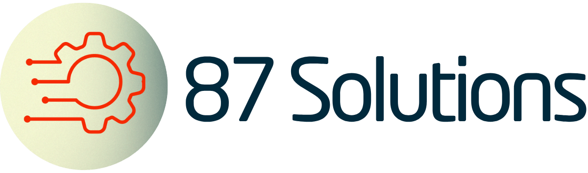 Logo 87 Solutions - Website Header