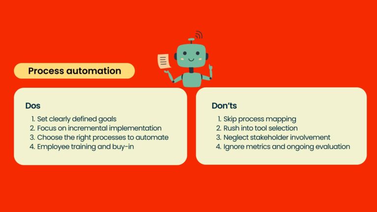 Process automation Dos and Don’ts
